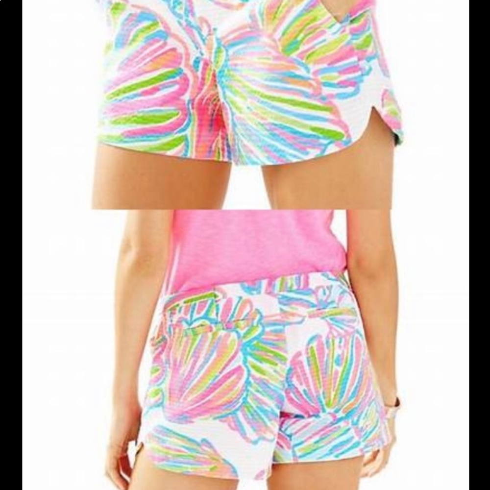 Lilly Pulitzer Resort White Shellabrate Adie Short